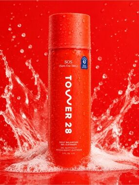 TOWER 28 SOS Daily Balancing Gel Cleanser. 5 Fl. OZ. NEW